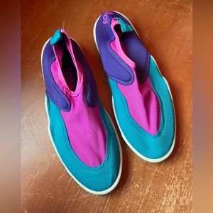 Vintage 90s Neon Water Shoes